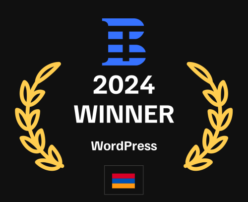 Best Wordpress Company 2024 in Armenia Winner