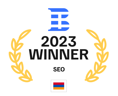 Best SEO in Armenia SEOPLUS Award winner