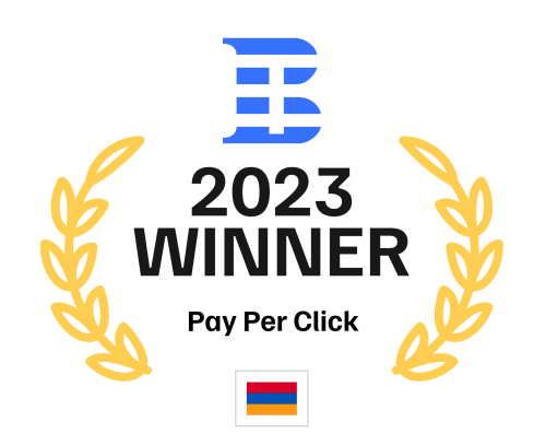 Best pay per click service in Armenia - SEOPLUS Award winner