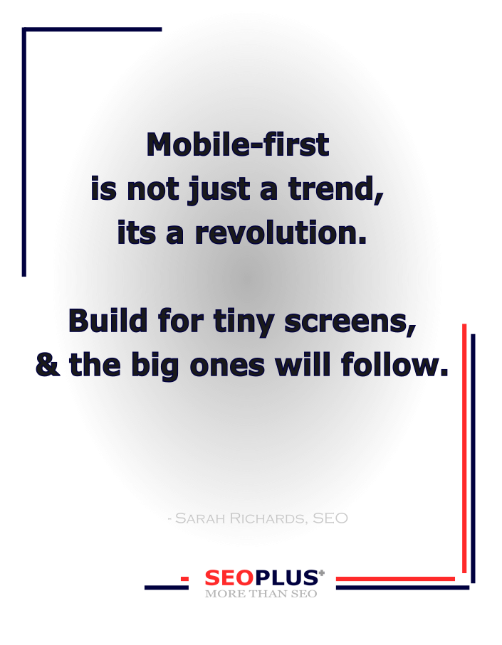 mobile first seo quote